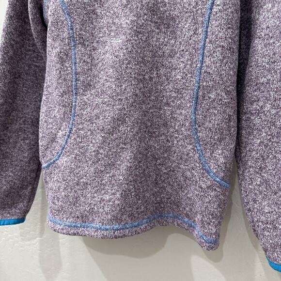 Lands End Purple Sweatshirt - Picture 4 of 6